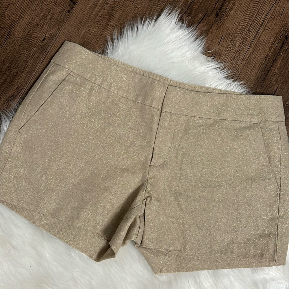 Banana Republic Gold Shorts